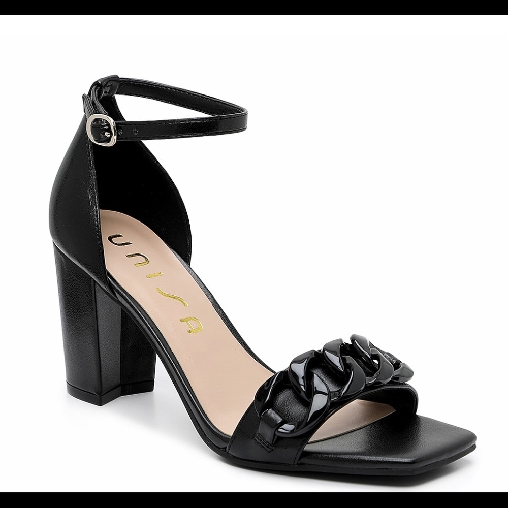 NEW UNISA Black Block Heels - size 8